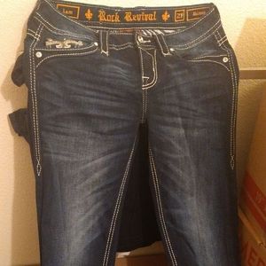 Rock revival lam jeans
